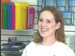 Patty Hinkle, co-owner of the Postal Shoppe