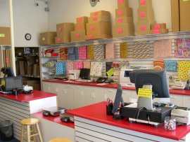 Postal Shoppe Interior - Perryville Location